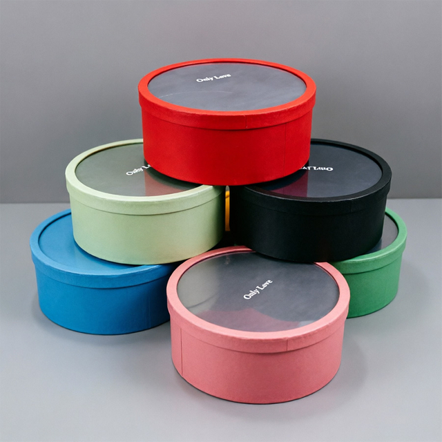 Eco-Friendly Cylinder Confection Paper Packaging Box for Sweets