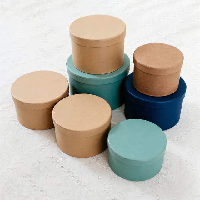 Recycled Cylinder Storage Box for Sustainable Home Organization