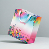Stylish Rectangle Paper Bags Featuring Custom Logo for Promotions