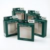 Stylish Square Paper Box with Clear PVC Window for Gifts