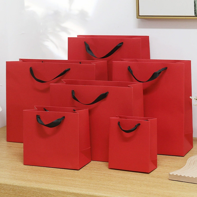 High-Quality Custom Paper Hand Bags for Retail and Events