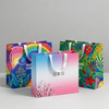 Stylish Rectangle Paper Bags Featuring Custom Logo for Promotions