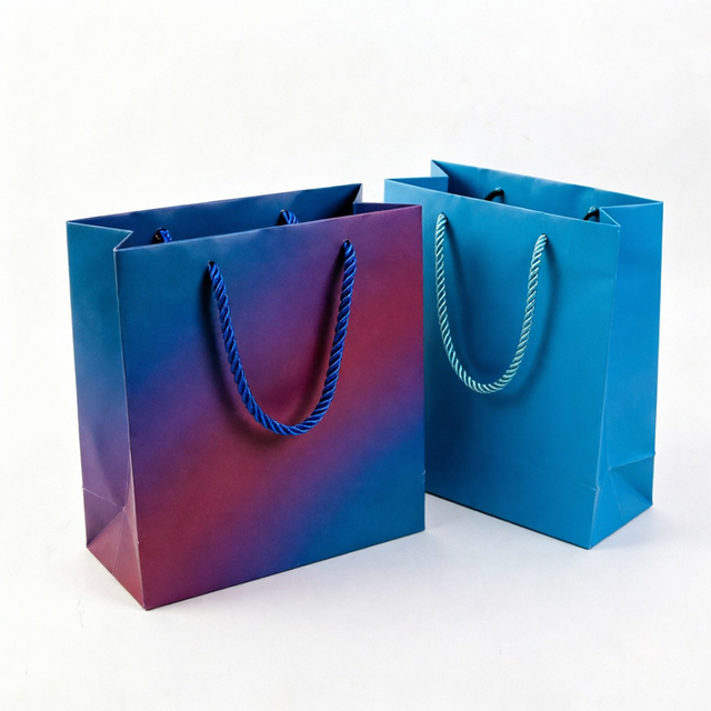 Eco-Friendly Custom Printed Paper Bags for Gifts and Retail