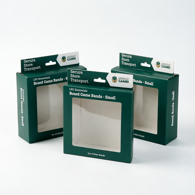 Stylish Square Paper Box with Clear PVC Window for Gifts