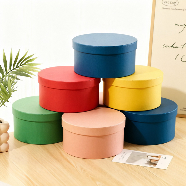 Stylish Cylinder Packing Paper Box for Unique Gifts
