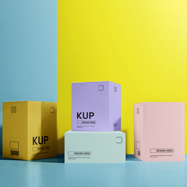 Stylish Recycled Offset Paper Box for Sustainable Fashion Brands