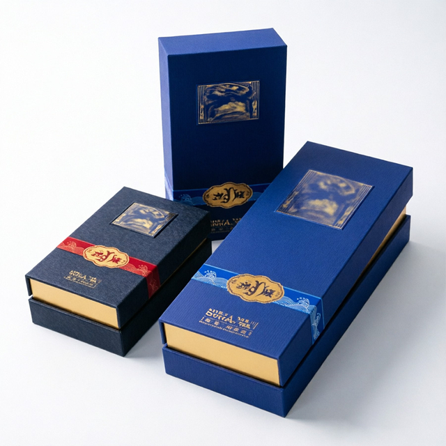 Hot Stamping With Logo Printing Weiye Prefume Packaging Gift Box
