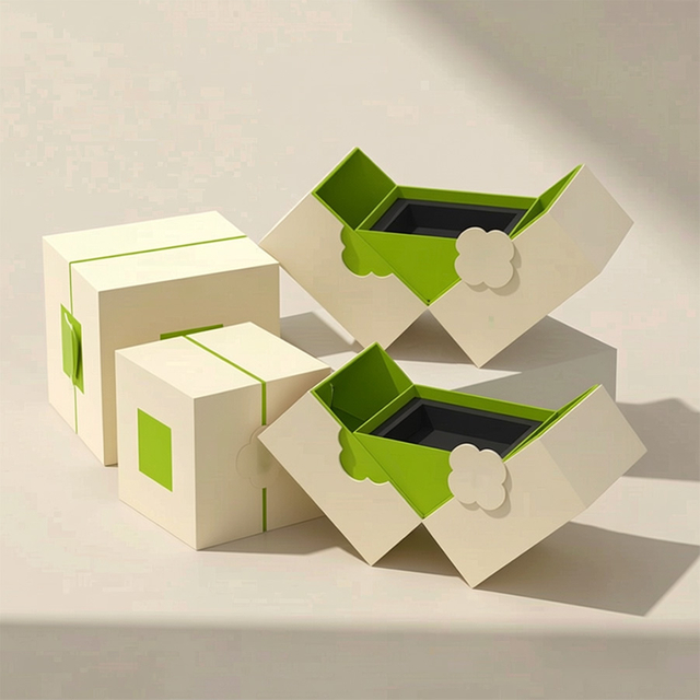 Vibrant Eco-Friendly Cardboard Boxes for Fashion Storage Solutions