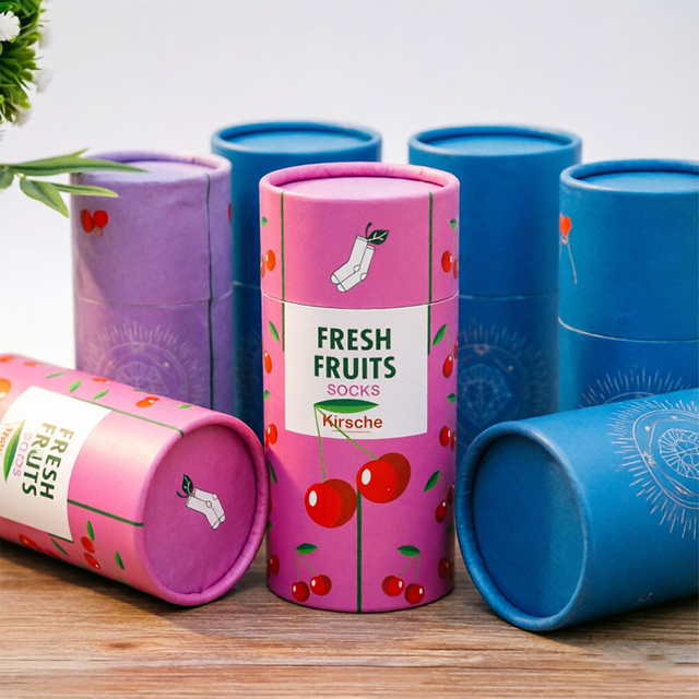 Customizable Round Cartons for Shipping and Packaging Solutions