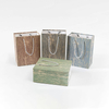 Stylish Rectangle Paper Bags Featuring Custom Logo Printing Options