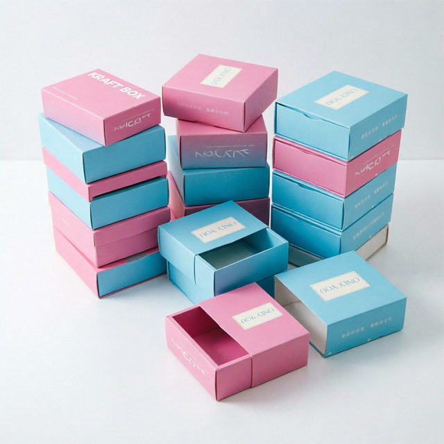 Chic Custom Logo Boxes Made from Recycled Materials