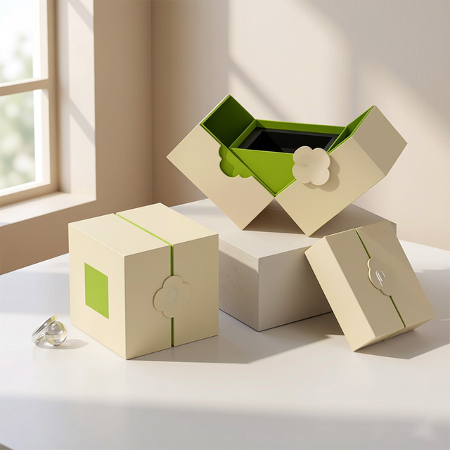 Vibrant Eco-Friendly Cardboard Boxes for Fashion Storage Solutions