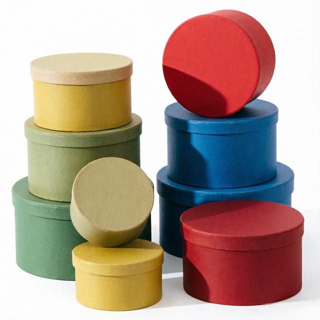 Premium Custom Cylinder Boxes with Pantone Color Options