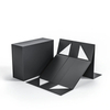 Big Custom Black Folding Paper Promotion Printing Gift Box