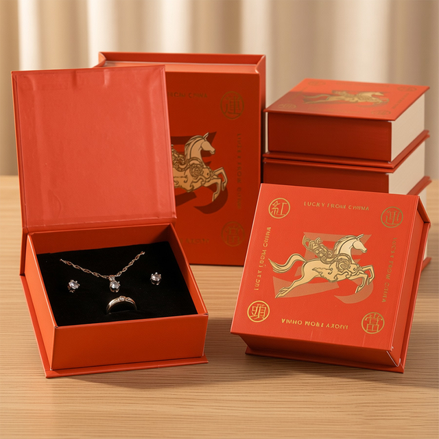 Wholesale Black Hard Collapsible Magnetic Gift Box Cardboard Customized