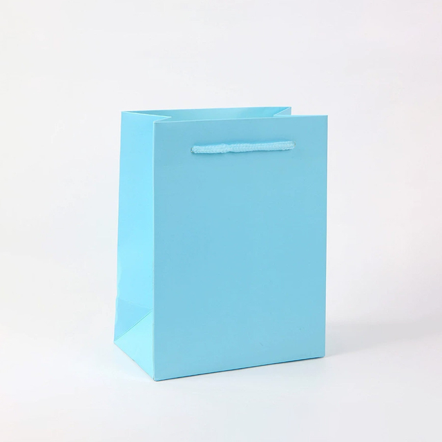 Elegant Middle Hot Stamping Paper Bags for Fashion Retailers