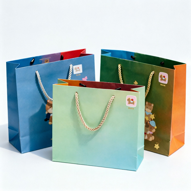 Customizable Arts Printing Paper Bags for Creative Marketing Strategies