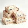 Luxurious Black and Red Magnetic Closure Gift Box with Hot Stamp