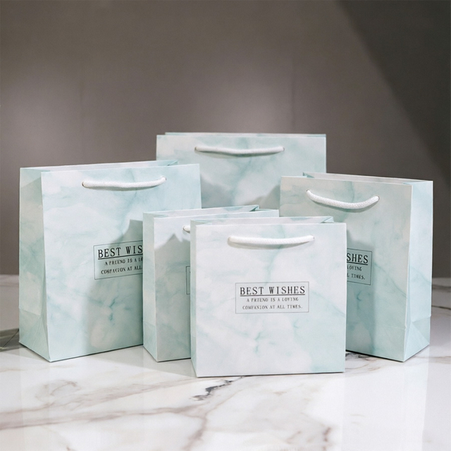 Unique Design Paper Shopping Bags for Creative Gifts