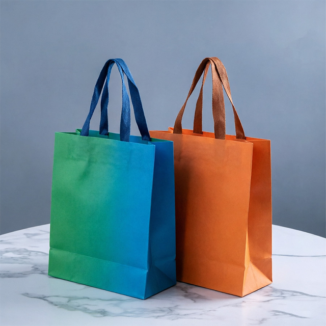 Stylish Custom Gift Paper Bags for Cosmetics and Crafts