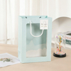 Stylish Custom Gift Bags Featuring PVC Window Design