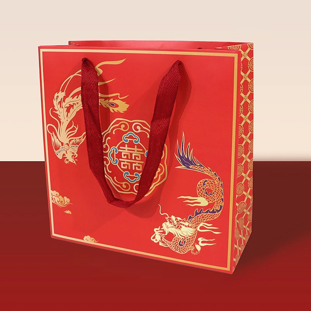 High-Quality Printed Paper Bags for Shoes and Apparel