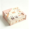 Luxurious Black and Red Magnetic Closure Gift Box with Hot Stamp