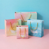 Durable Rectangle Custom Paper Bags with Vibrant Printing Options